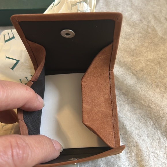 Levenger Century leather Coin Case in original box - Picture 4 of 6